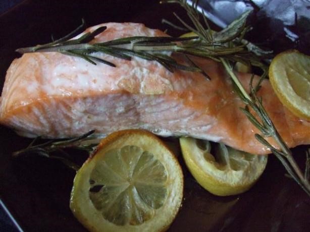 American Lemon Rosemary Salmon 1 Dinner