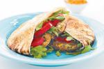 American Spicy Lentil Patties With Pita Recipe Appetizer