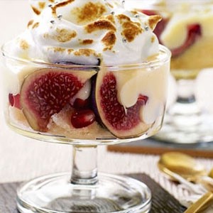 American Fig and Marsala Trifle with Toasted Meringue Breakfast