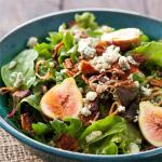 American Fig and Pickled Date Salad Appetizer