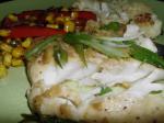 American Steamed Cod With Ginger and Scallions Dinner