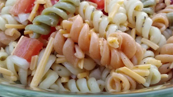 American Home Town Drivein Pasta Salad Recipe Dinner