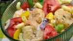 American Mommas Pasta and Shrimp Salad Recipe Appetizer