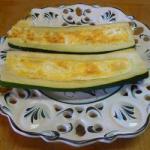 American Courgettes Stuffed with Ricotta and Emmental Appetizer