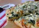 American White Spinach Pizza  Oamc Appetizer