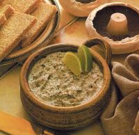 French Watercress And Mushroom Pate Appetizer