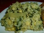 American Corn  Spinach Rice Dessert