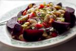 Canadian Marinated Giant White Beans and Beets Recipe Appetizer