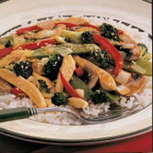 American Sesame Chicken Stirfry Appetizer