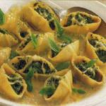 American Cannelloni Stuffed with Spinach Appetizer