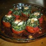 Tomatoes Stuffed with Spinach recipe