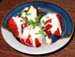 American Fresh Strawberries With Brown Sugar Creme Fraiche Easy Dessert