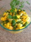 American Mango Pineapple  Kiwi Salad Appetizer