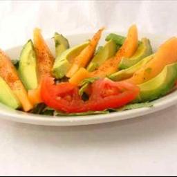 American Avocado and Cantaloupe Salad Appetizer