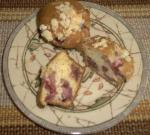 American Sour Cream Strawberry Muffins Dessert