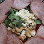 American Green Salad with Bacon and Feta Appetizer