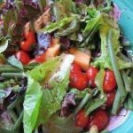 American Mixed Salad with Linseed Dinner