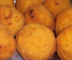 Italian Arancini Di Riso Appetizer