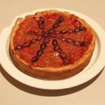 American Clafoutis with Tomato and Paprika Appetizer
