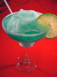 American Blue Lagoon Margarita Dessert