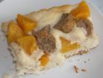 Sausage and Peach Breakfast Casserole recipe