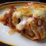 American Canelones Simple Chorizo Salsa and Mozzarella Appetizer