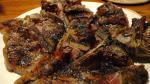 Italian Florentine Tbone Steak bistrecca Alla Fiorentina Appetizer