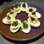 Deviled Eggs Mediterranean recipe