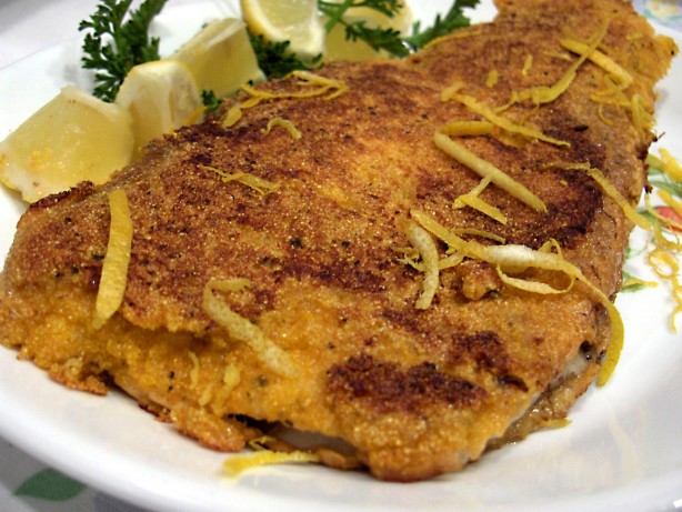 American Cornmeal Breaded Trout Dinner