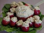 American Tomatoes Stuffed With Chicken Chipotle Salad Appetizer