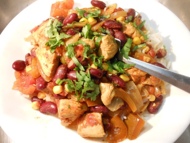 American minute Chicken Chili  Dairy Free Dinner