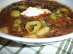 Chilean Vegetarian Black Bean Soup 2 Dinner