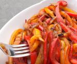 Italian Caramelized Onions and Bell Peppers Appetizer
