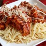 Italian Spaghetti Bolognese Easy Appetizer