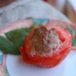 Baked Tomatoes Stuffed recipe