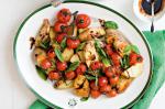 American Roasted Kipfler Potato And Cherry Tomato Salad Recipe Appetizer