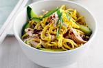 American Spicy Sesame Chicken Noodle Salad Recipe Appetizer