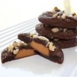 Caramel Filled Chocolate Cookies Recipe recipe