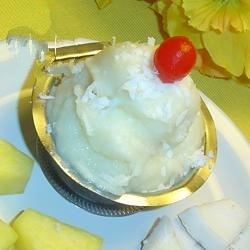 American Pina Colada Sorbet Recipe Dessert