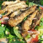 American Grilled Chicken Salad with Seasonal Fruit Recipe Appetizer