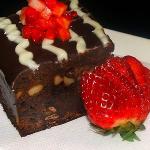 American Hot Pipis Chocolate Brownies Dessert