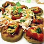 Kumato Slices with Mussels and Lemon recipe