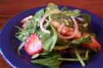 American Easy Strawberry Spinach Salad Appetizer