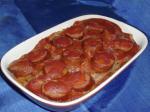 American Tomato and Smoked Sausage Casserole Dinner