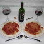 Italian Spaghetti and Meat Balls Alcohol