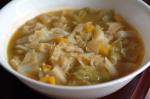 American Sweet and Tangy Cabbage Soup Appetizer