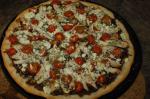 American Chicken Pizza With Caramelized Red Onion Dinner
