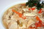Canadian Chicken Soup With Rice or Noodles Dinner