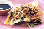 American Mushroom Omelette With Oyster Sauce Recipe Appetizer