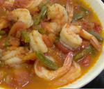 Mexican Shrimp in Green Bean Sauce recipe
